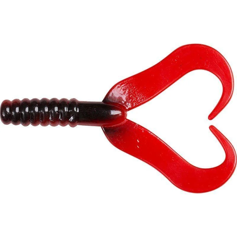 Double Tail 75mm Black red Bästa pris