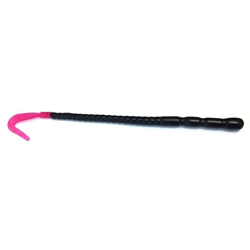 Populärt val Firetail Jelly Worm20cm Black with pink tail