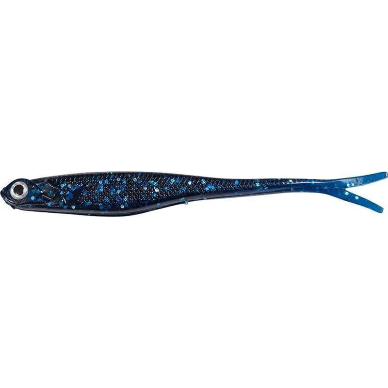 Twin tail shad 12.5cm Blue flake Billigare