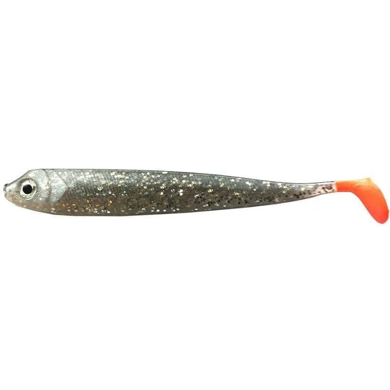 Guddi shad 13cm 10gsilver glitter red Begränsat erbjudande