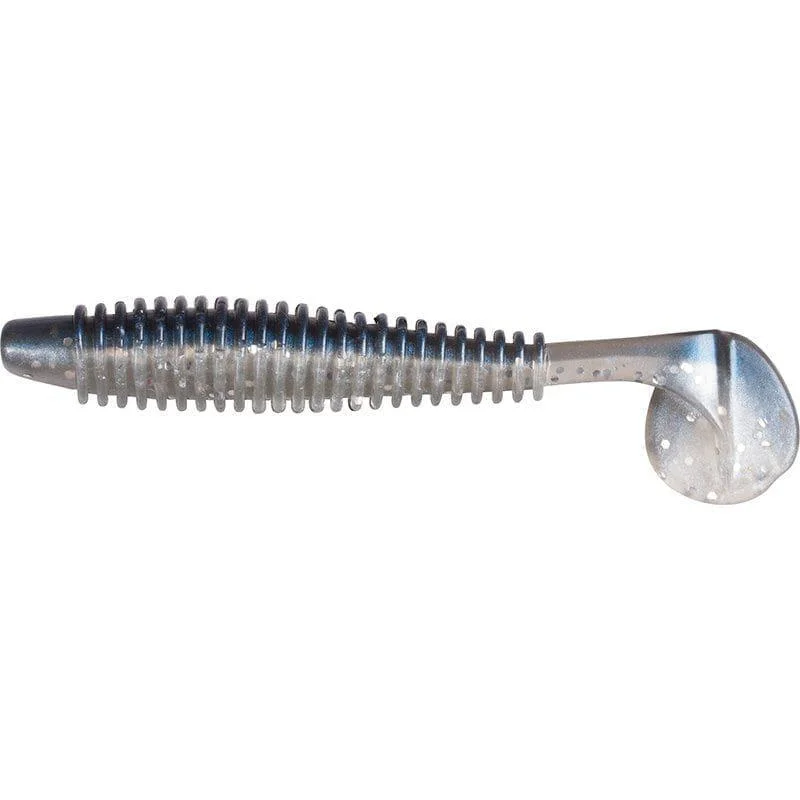 Ribbed shad 12cm Blue silver Handla nu