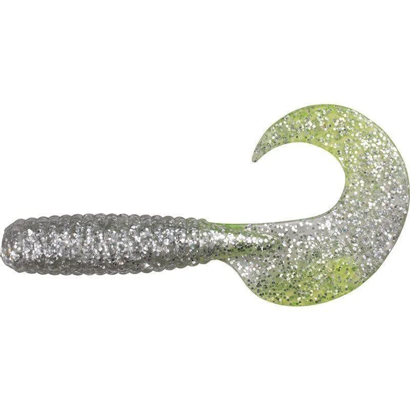 Big Single Tail 12cm Silver glitter Nyhet