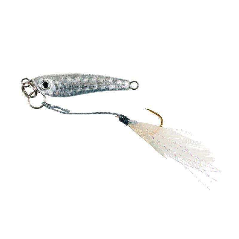 Nyhet Rockbuddy Micro Hokki Jig 42mm 5gr silver