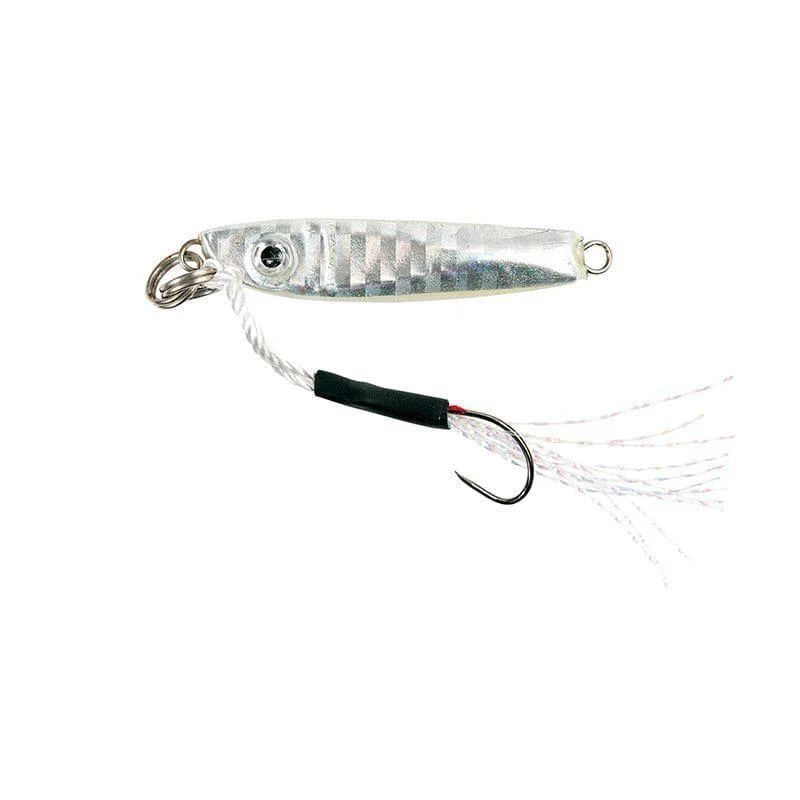 Lågt pris Rockbuddy Mini Shore Jig 45mm 5gr silver