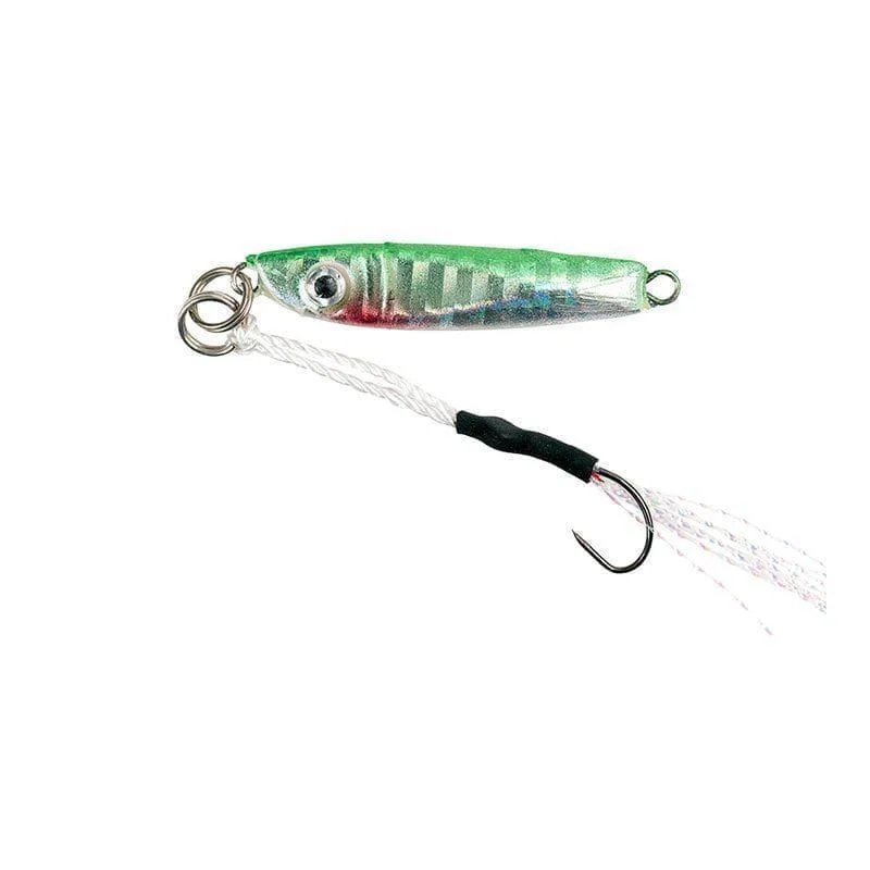 Fri frakt Rockbuddy Mini Shore Jig 45mm 5gr green