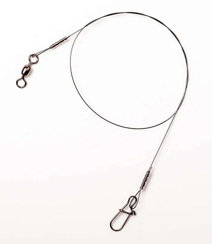 Titanium wire leader 2p 30cm 14kg Kundfavorit