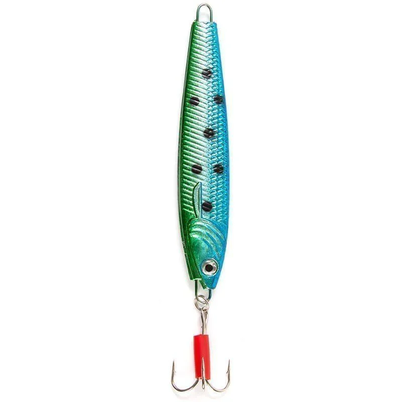 Norden 60g 100mm blåsilvergrön svarta prickar Begränsat antal