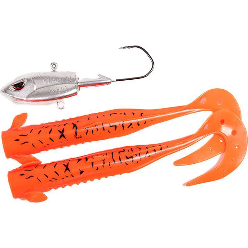 Big single tail 90ghead 2 bodies red tiger Köp online