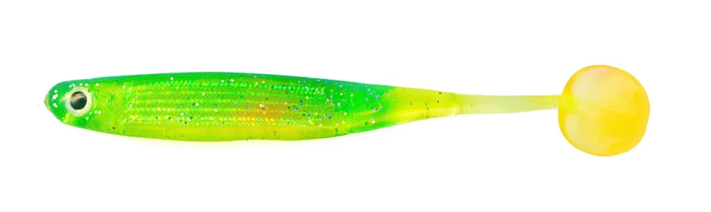 Begränsat antal Glimmer Shimmer 10cm 5p Green machine