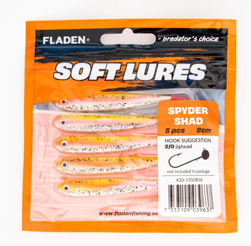 Reapris Guddi shad 5pack 8cm 6g rainbow trout red