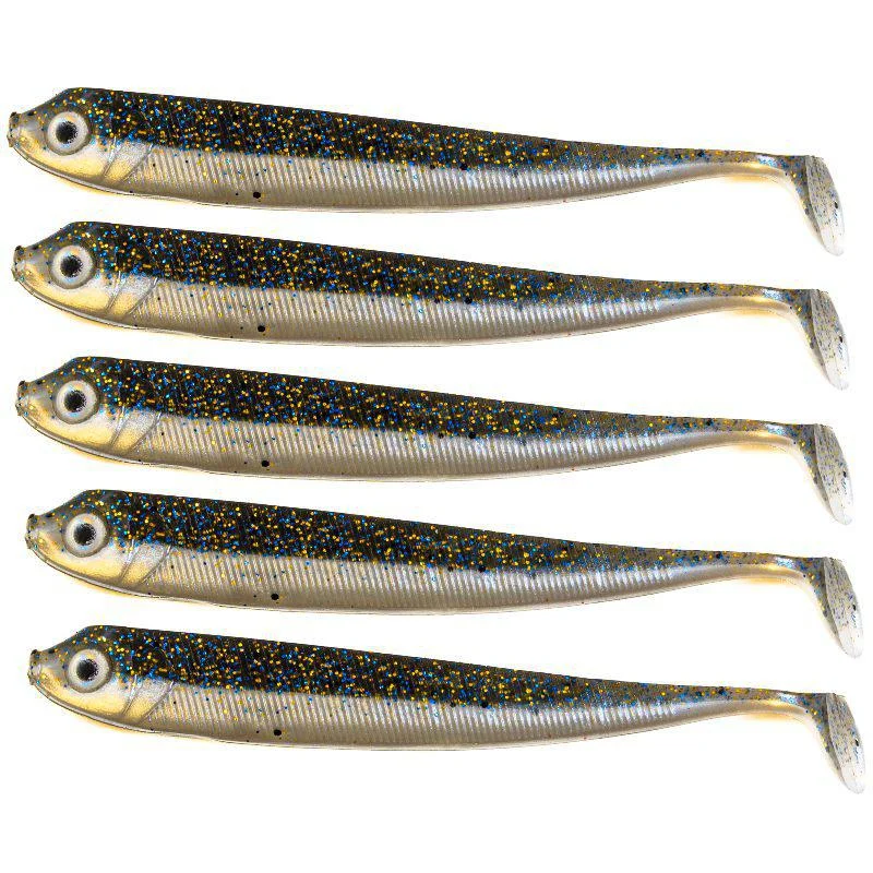 Guddi shad 5pack 10cm 8g silver risnedsättning