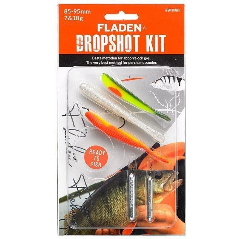 Dropshot-set trepack 85-95 mm komplett Endast idag