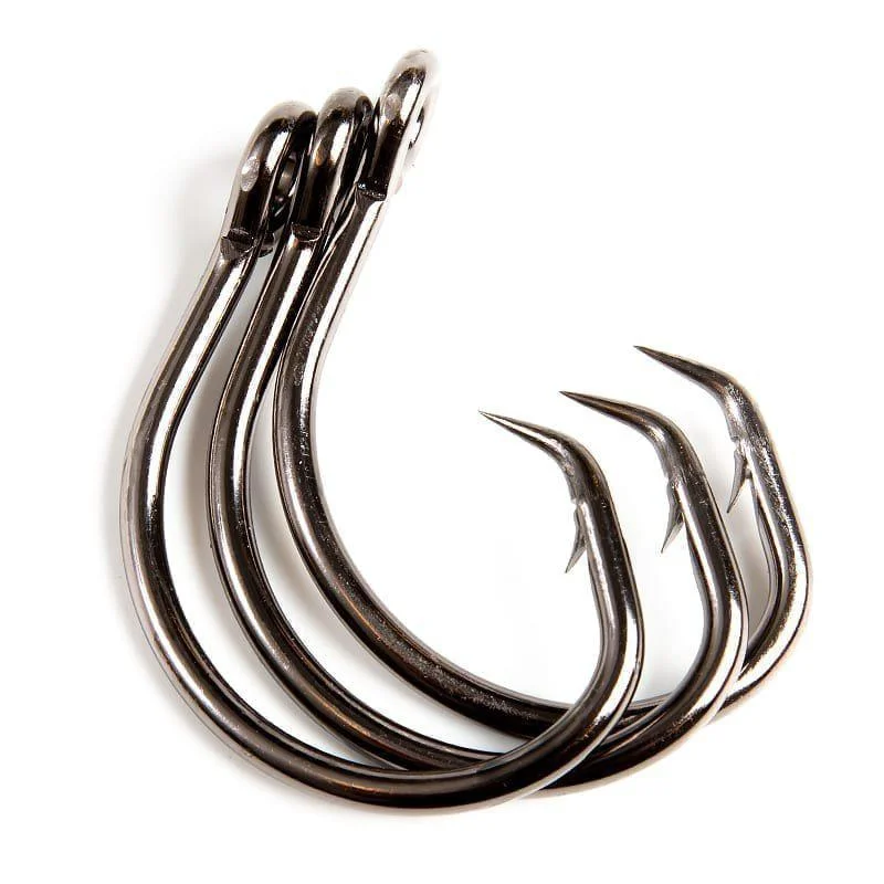 Populär Maxximus Big Game 12/0 3pcs 3X black nickeled