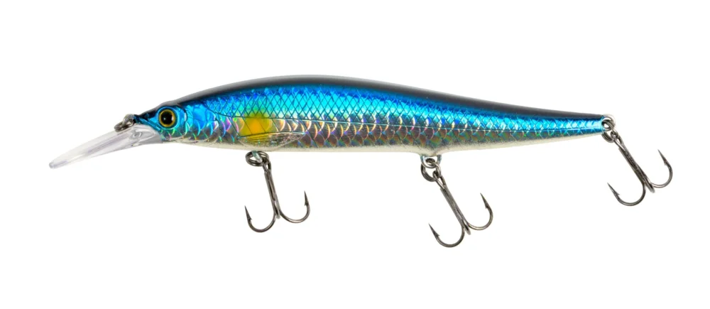 Maxximus JRK Munchylong lip 100mm Bluesilver I lager