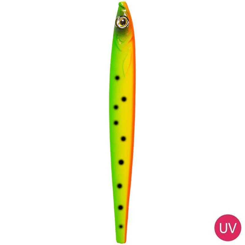 Premium Silver Chaser 18g UV Green yellow orange black dots