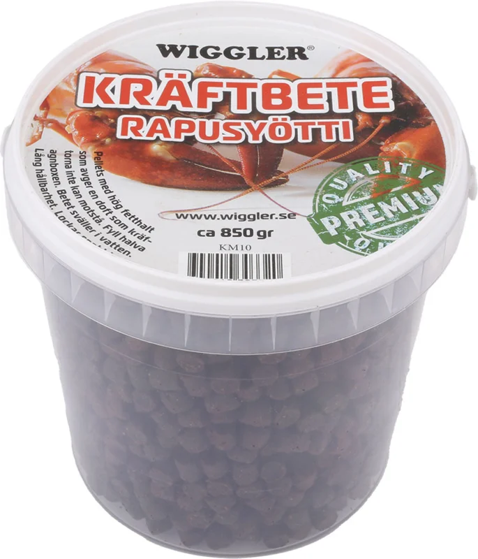 Wiggler Kräftbete Pellets – 800g Fri frakt