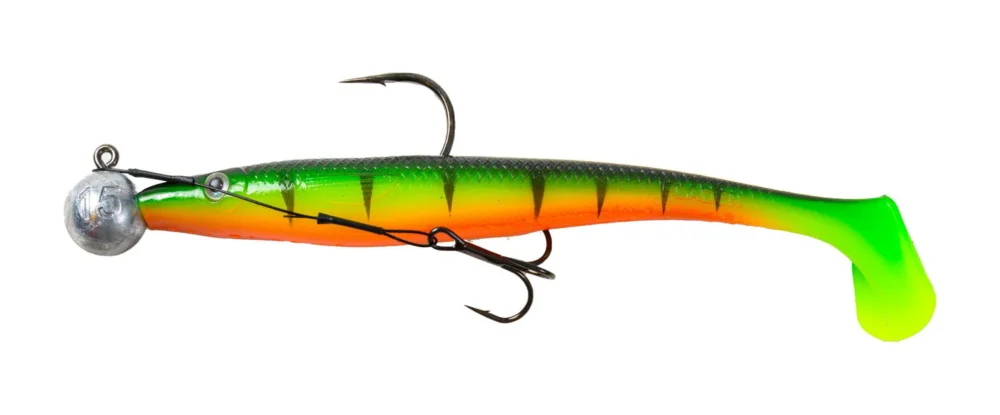 Maxximus Lamprey 15cm ready to fish w stinger Firetiger Begränsat antal