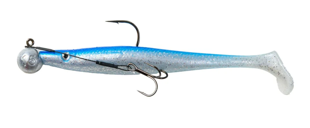 Nedsatt pris Maxximus Lamprey 15cm ready to fish w stinger Cool blue