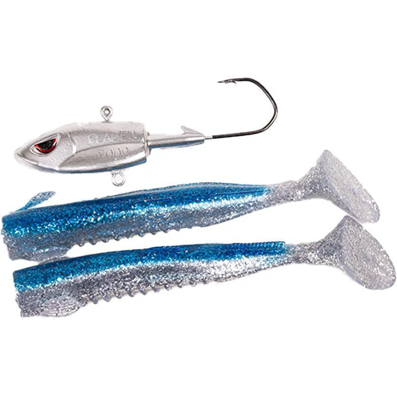 Kampanjpris Big single shad blå/silver 200/300g – 300g