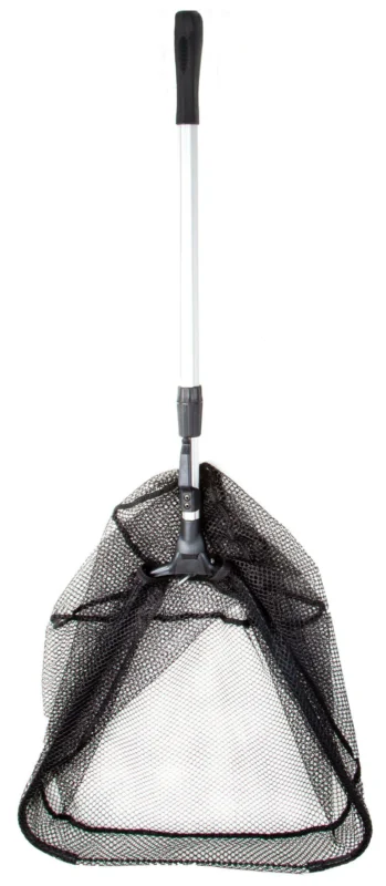 Landing net 40x40cm1.4m. 2 sections. PE mesh Rea