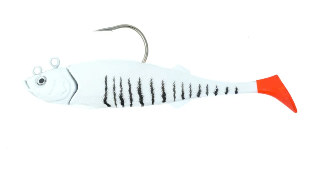 Conrad Deep Water Jig 390g 26cm white tiger Sista chansen