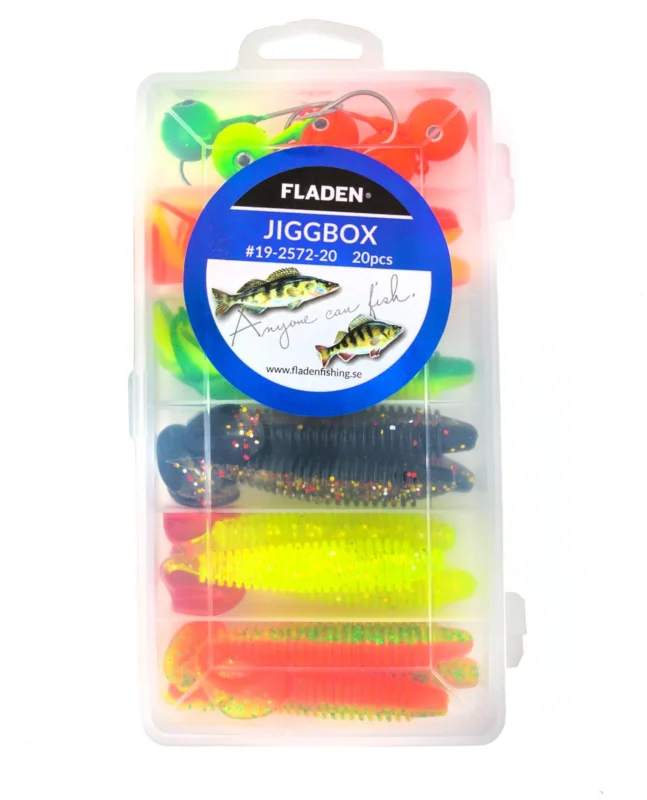 Räfflade Shadjiggari ask 20g 100mm 20delar Sista chansen
