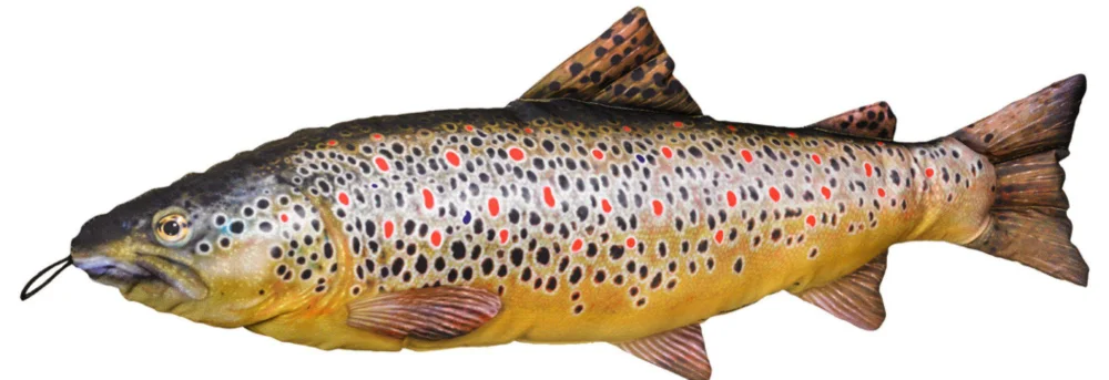 Mjukisdjur Öring 65cm Fynd