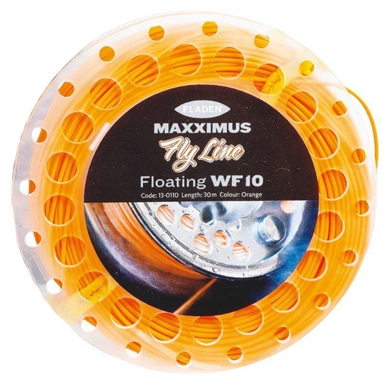 Maxximus Fly 30m flytandeWF 8 orange 2 spunna öglor Lägg i varukorgen