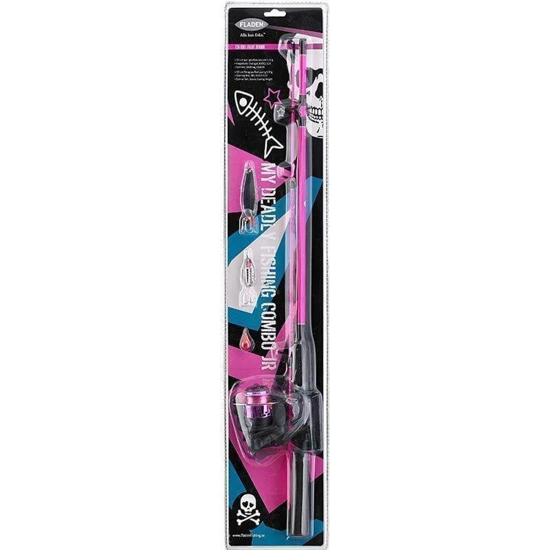 Fight Junior 125cm haspel rosa. spinnare. skeddrag & kastvikt Kundfavorit