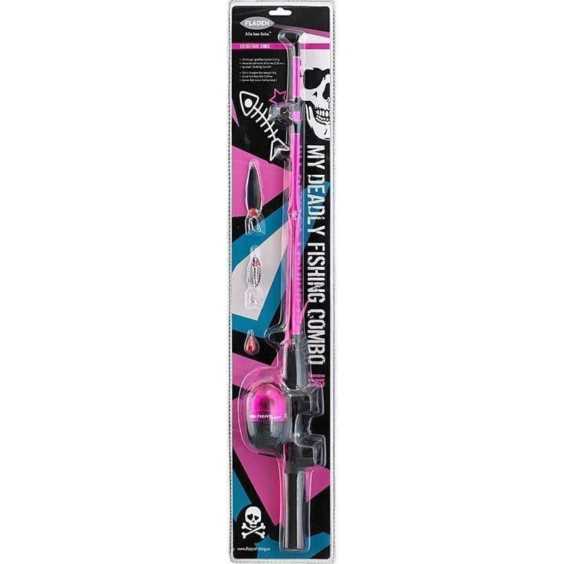 Endast denna vecka Fight Junior 125cm inkapslad rosa. spinnare. skeddrag & kastvikt