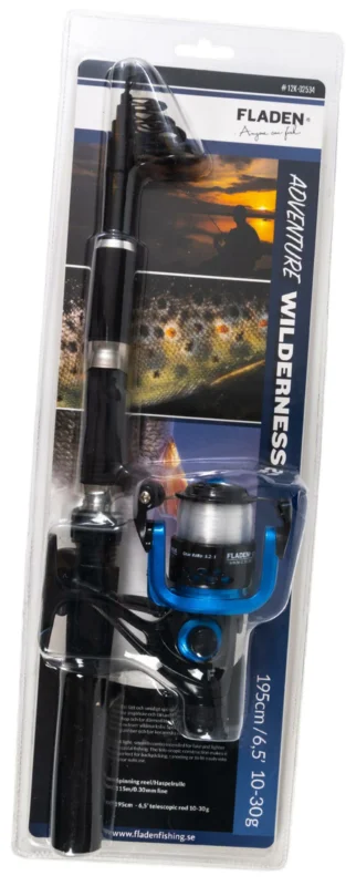 Adventure Wilderness 195cm 10-30g Fission 3000 rear drag Expressleverans