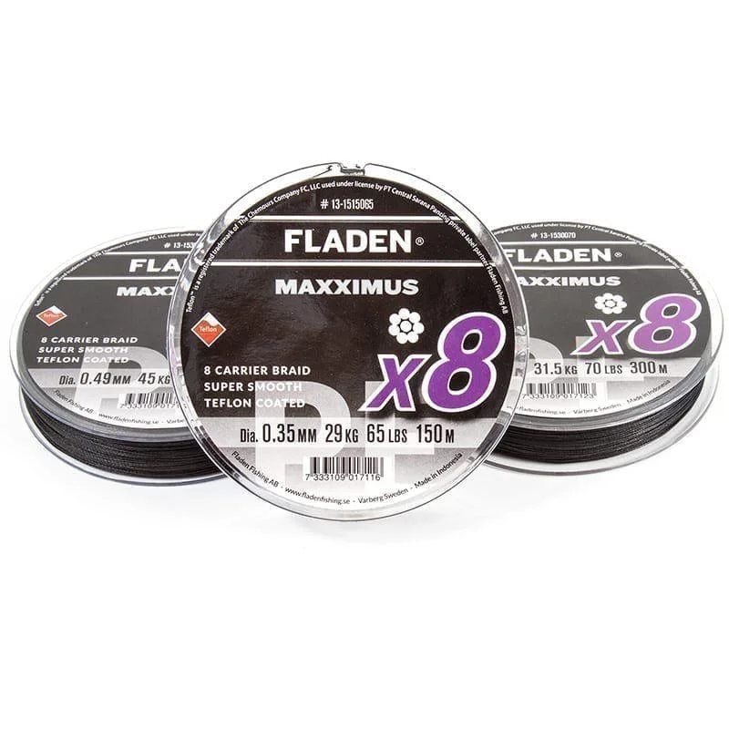 Snabb frakt Maxximus 8X braid 0.50mm 300m 110.3Lbs 50kg