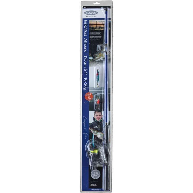 Rea Allround Haspel -Cobra 030 med lina Avantgarde 195cm 10-30gspinnare