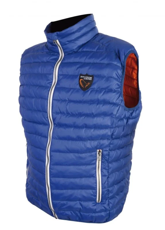Savage Gear Orlando Thermo Lite väst Blå/orange Köp nu