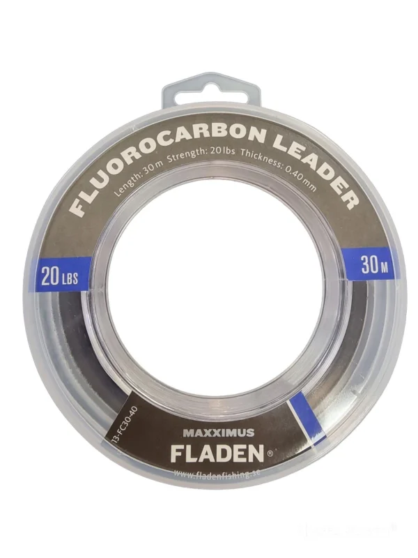 Maxximus 2.0 fluocarbon 30m white 1.33mm 178.6LB Endast denna vecka