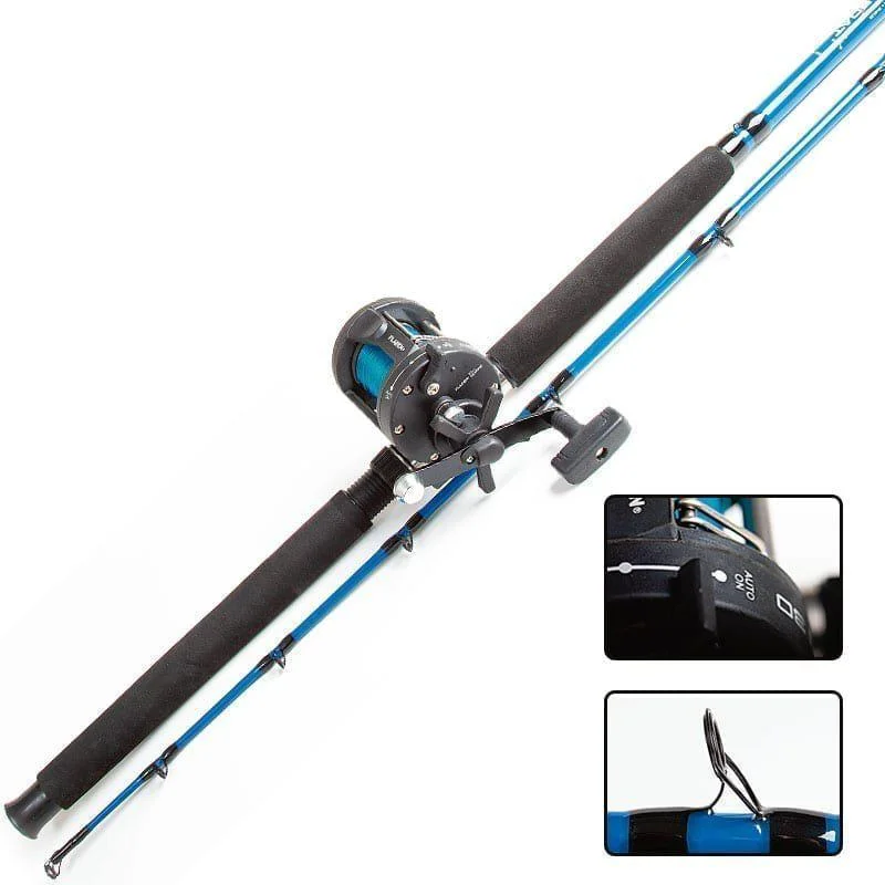 Rabatt Combo Fission Blue Boat 30 + 180cm 30-40Lbs