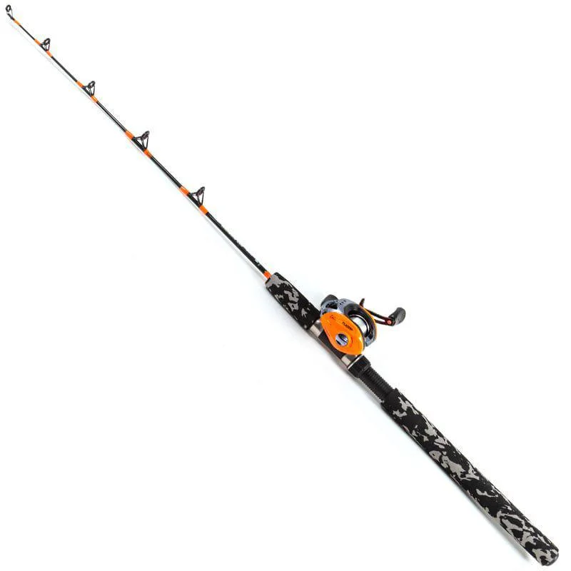 Rabatt Warbird C20 orange right hand and 99cm rod