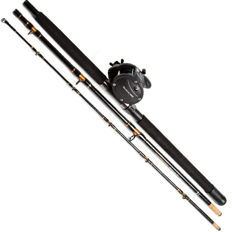 Warbird boat travelcombo Warbird 3000 w 0.60mm line & Warbi Populärt val