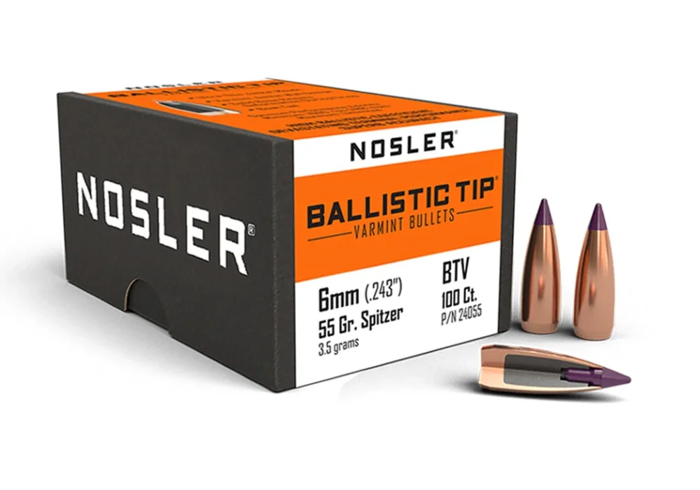 Rea Nosler Kula 6mm 55gr BallisticTip