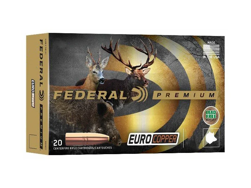 Begränsad tid Federal 308 Win150gr EuroCopper