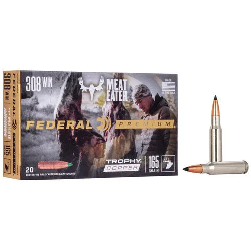 Federal 308WIN 165gr Trophy Copper Nyhet