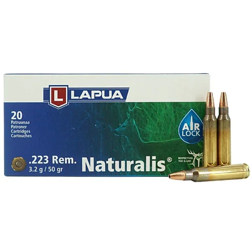Lapua .223 Rem 3,2g Naturalis I lager