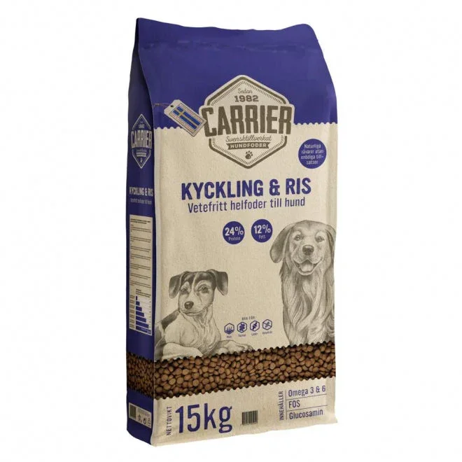 Carrier Kyckling & Ris 15kg Erbjudande