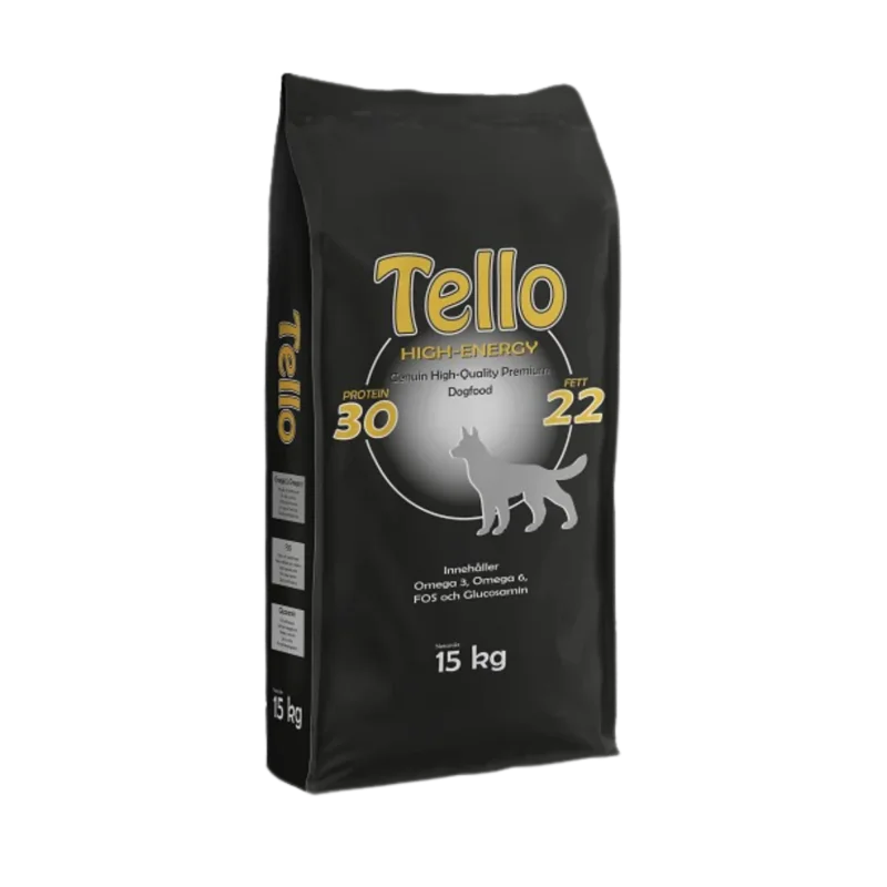 Populärt val Tello High Energy 15kg