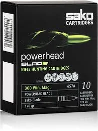 Beställ nu Sako 300 Win Mag 170gr Powerhead Blade