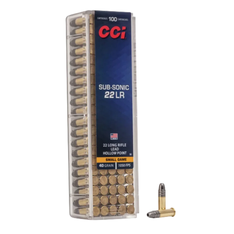 CCI 22LR Subsonic HP 100st/Ask Köp nu