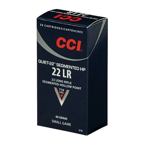 Kundfavorit CCI 22LR 40gr Quiet Segmented HP