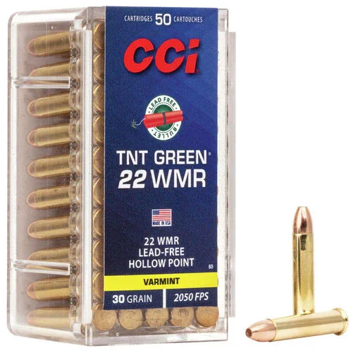 Snabb leverans CCI .22 WM TNT Green 30gr