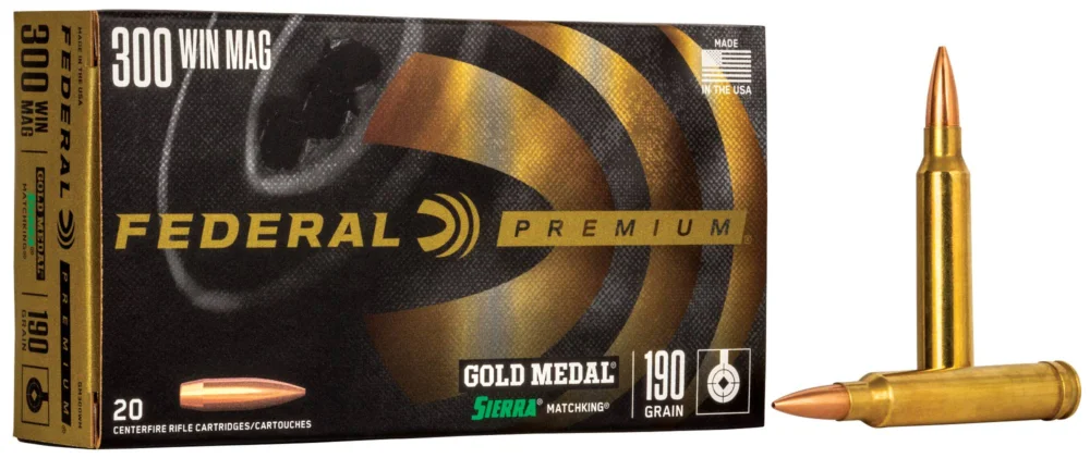 Rabatter Federal 300 WinMag 190gr sierraMatchking