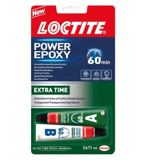 Loctite Power Epoxy Extra time Nyhet